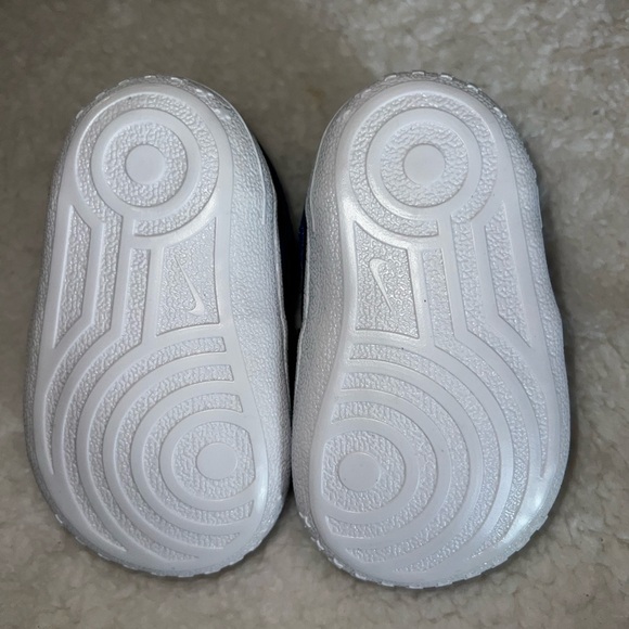 Nike Force 1 Baby Crib Booties Size 2C New in Box Racer Blue - Picture 7 of 8